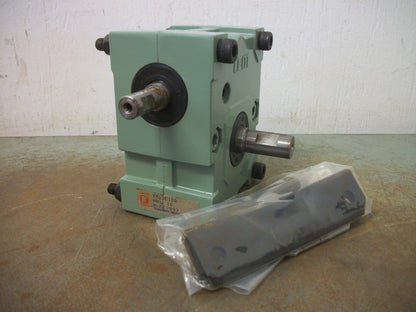 TSUBAKI EMERSON 10:1 RATIO WORM GEAR REDUCER TM13E10B NOB