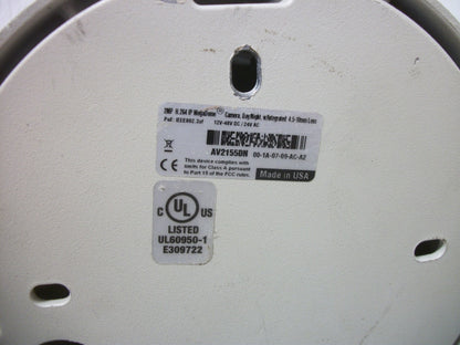 ARECONT VISION 2MP H.264 IP MEGADOME CAMERA AV2155DN 4.5-10MM LENS