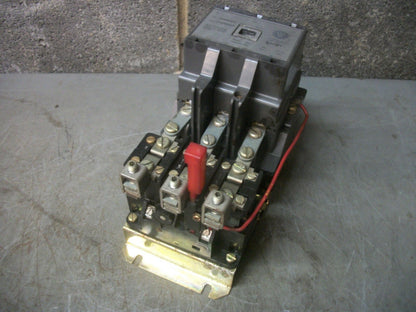 WESTINGHOUSE SIZE 3 MOTOR STARTER A200M3CAC 90AMP 120VCOIL 3PH 600V 50HP GRAY