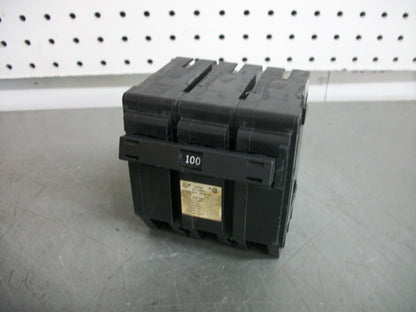 CROUSE-HINDS MP-A CIRCUIT BREAKER MP3100 100AMP 240VOLT 3POLE