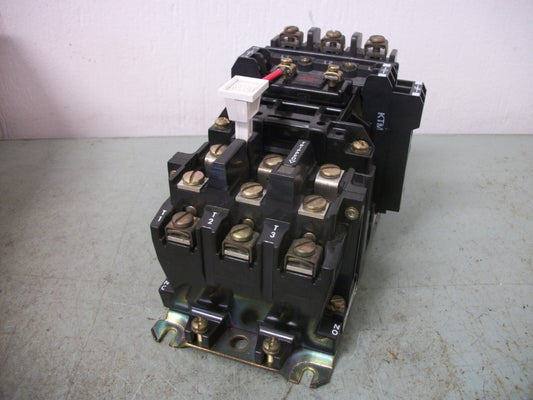 ALLEN-BRADLEY SIZE 1 MOTOR STARTER 509-BOD 27AMP 120VCOIL 3PH 600VOLT 10HP