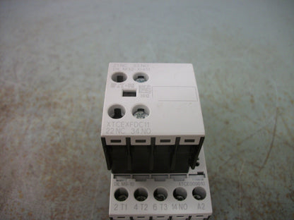 CUTLER-HAMMER CONTACTOR XTCE009B10 120VCOIL 3PH 600V 7.5HP W/AUX CONTACT NOB