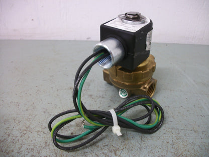 PARKER SOLENOID VALVE 08F25C2132ACF4C0577 300PSI 120VCOIL