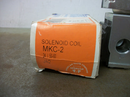 SPORLAN SOLENOID VALVE COIL MKC-2 24VCOIL NIB