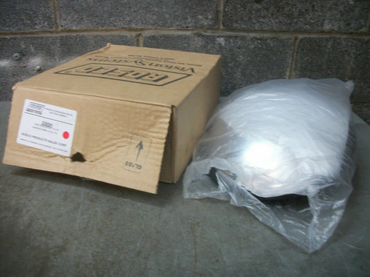 ROSCO ELIPTICAL HEAD MIRROR 10.8" X 12.5" W/BALL STUD 2365H NIB