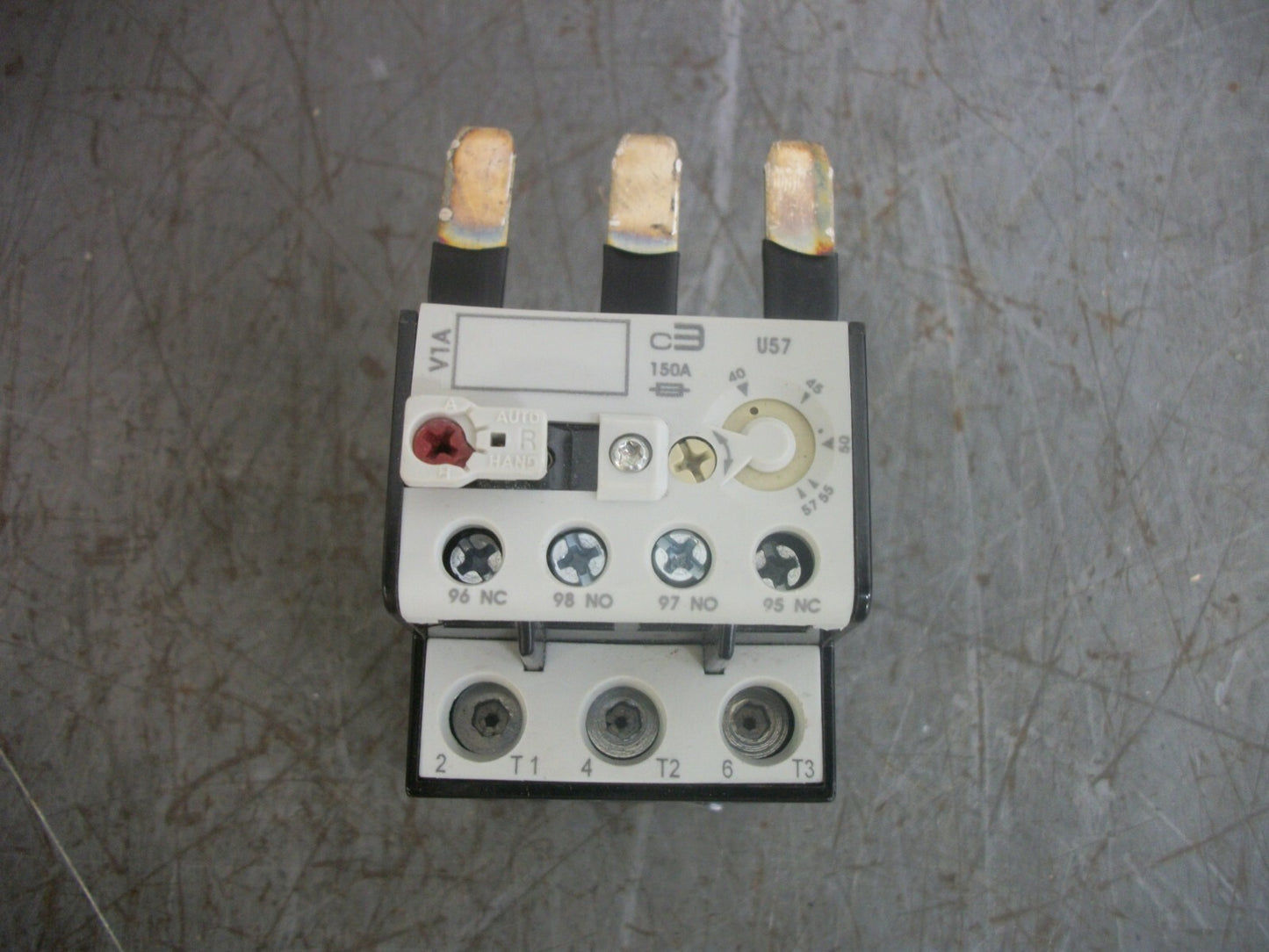 C3 CONTROLS THERMAL OVERLOAD RELAY 320-B4U57 40-57AMP