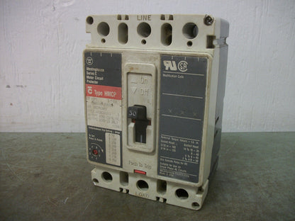 WESTINGHOUSE HMCP CIRCUIT BREAKER HMCP030H1 30AMP 600VOLT 3POLE