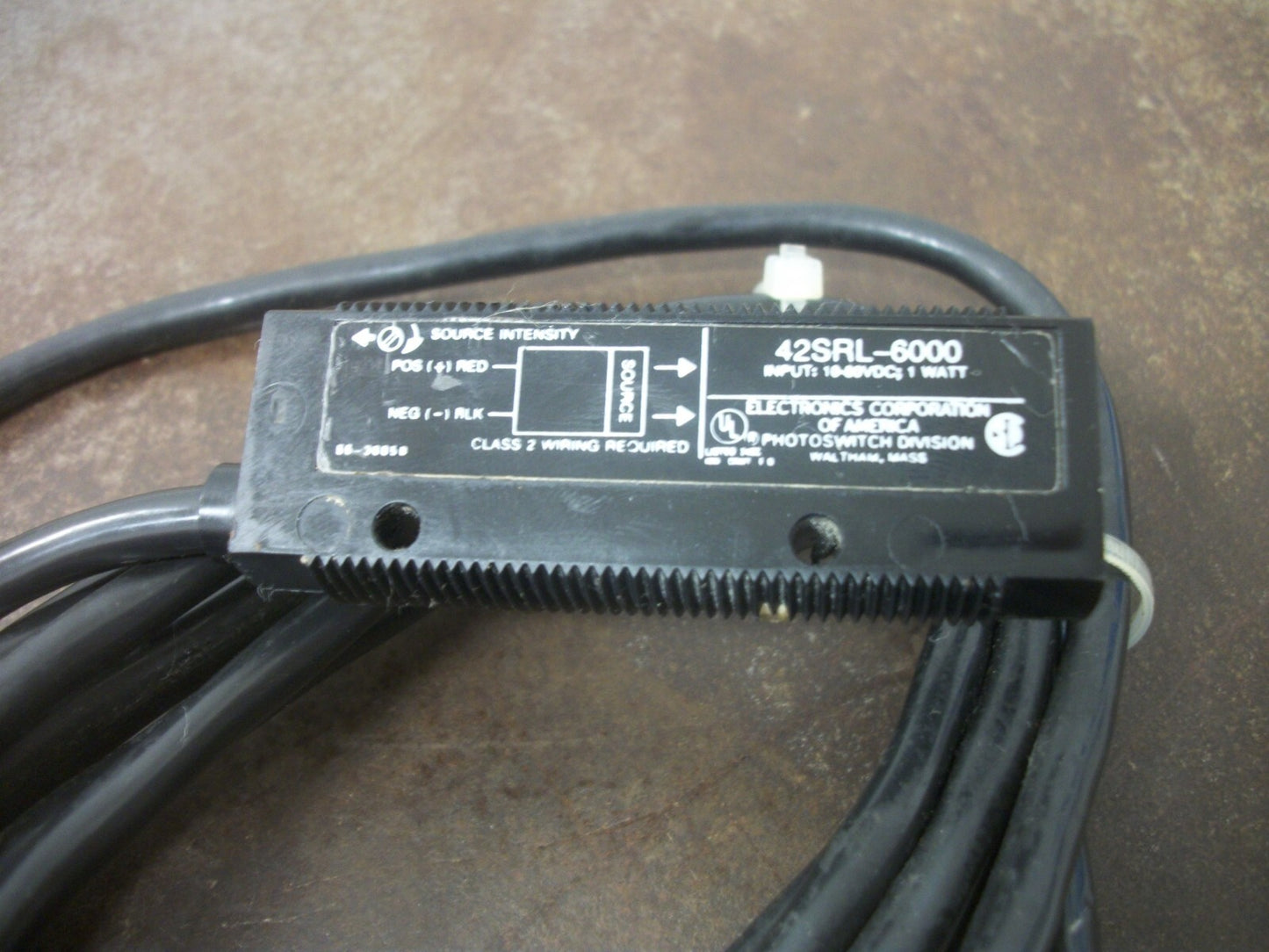 ELECTRONICS CORP OF AMERICA TRANSBEAM PHOTOELECTRIC SWITCH 42SRL-6000 NEW