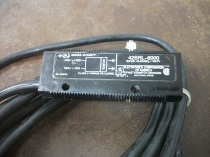 ELECTRONICS CORP OF AMERICA TRANSBEAM PHOTOELECTRIC SWITCH 42SRL-6000 NEW