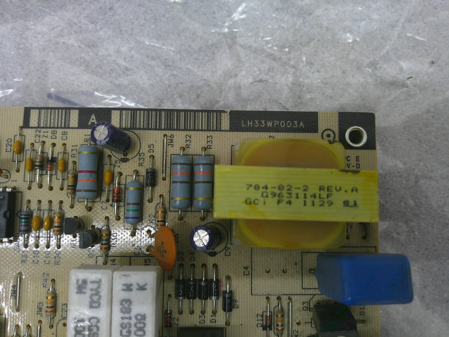 CARRIER AUTOMATIC IGNITION SYSTEMS PCB CONTROL BOARD LH33WP003A