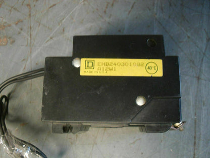 SQUARE D EHB-4 CIRCUIT BREAKER EHB240301082 30AMP 480VOLT 2POLE W/SHUNT