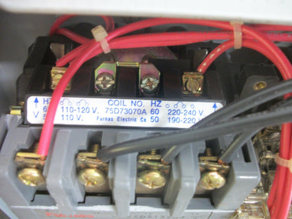 FURNAS ENCL SIZE 1 REV MOTOR STARTER 22DS+32A* 27AMP 240VCOIL 3PH 600V 10HP NOB