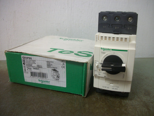 TELEMECANIQUE MOTOR CIRCUIT BREAKER GV3P65 48-65AMP NIB