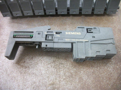 SIEMENS LOT OF 11 SIMATIC S7 ET200S TERMINAL MODULES 6ES7 193-4CL20-0AA0