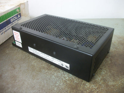 SOLA CUSTOM RECTIFIER POWER SUPPLY 86-24-262 IN 115/230VAC OUT 24VDC 6.2AMP NIB