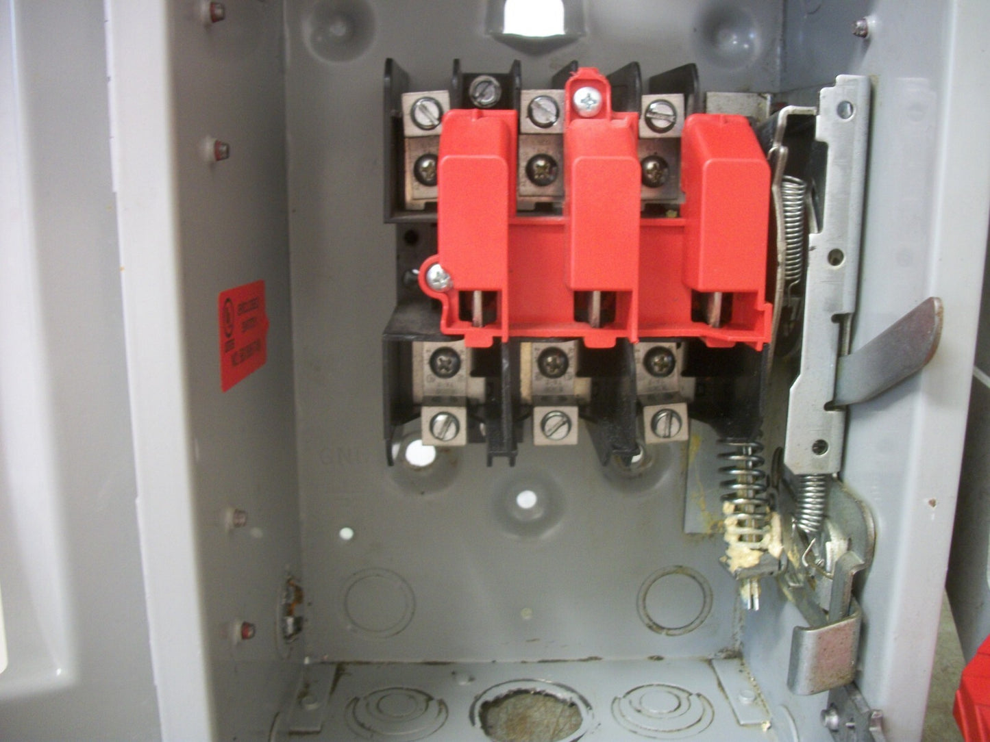 SIEMENS DISCONNECT TYPE 1 HNF361 30AMP 600VOLT 3POLE NON-FUSIBLE