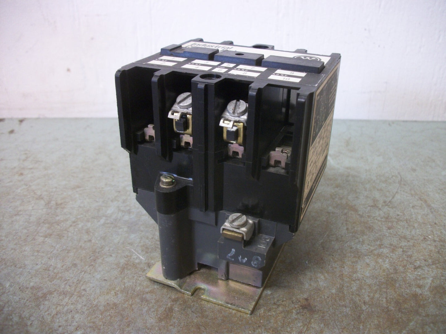 WESTINGHOUSE CONTROL RELAY 766A023G01 10AMP 120VCOIL