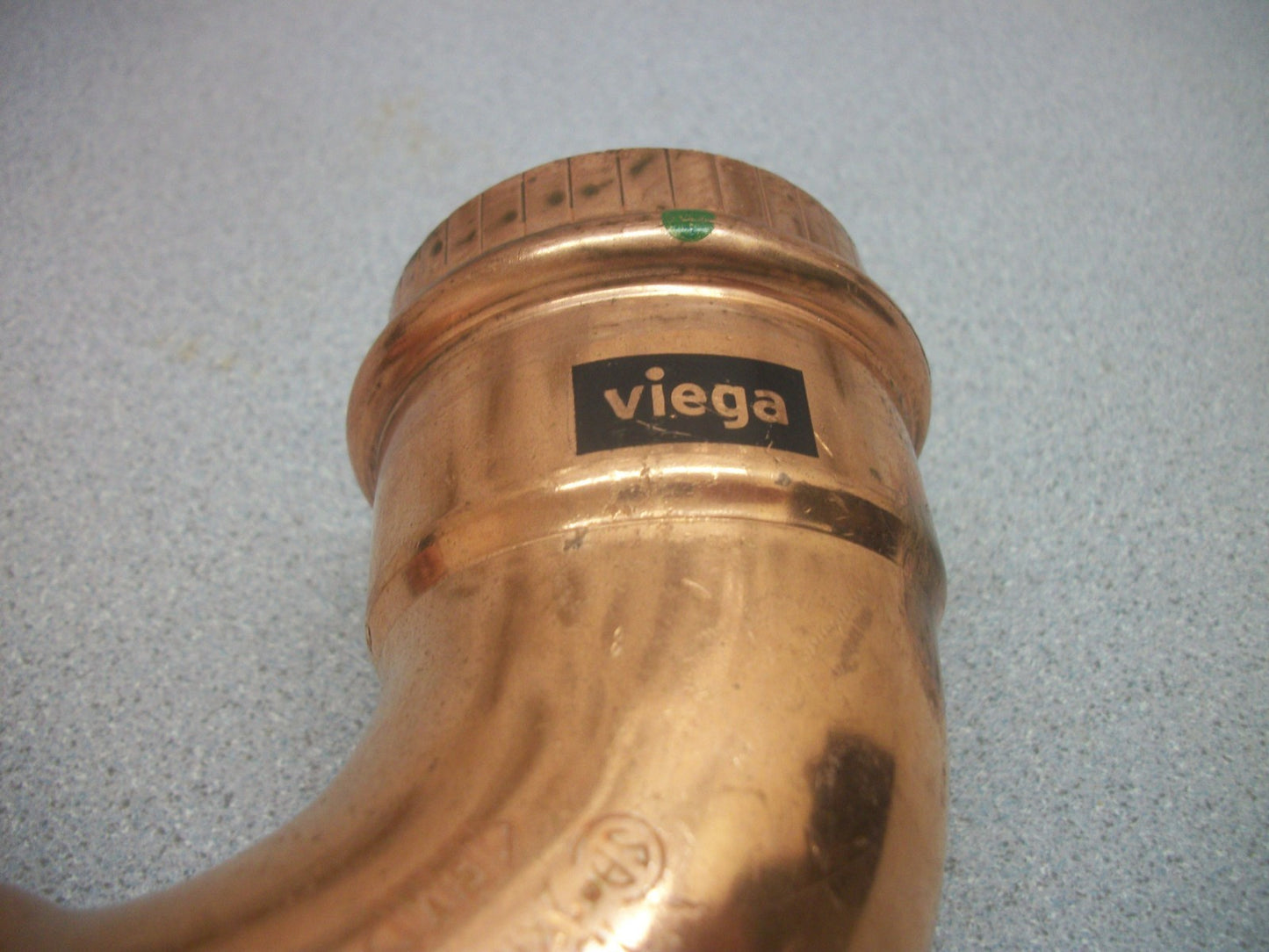 VIEGA 2" X 2" 90 DEGREE COPPER ELBOW 77344 NEW