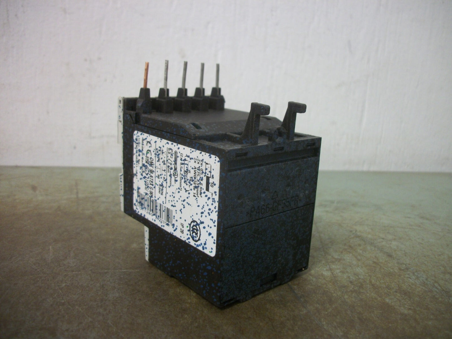 SIEMENS THERMAL OVERLOAD RELAY 3RU1116-1CB0 1.8-2.5AMP