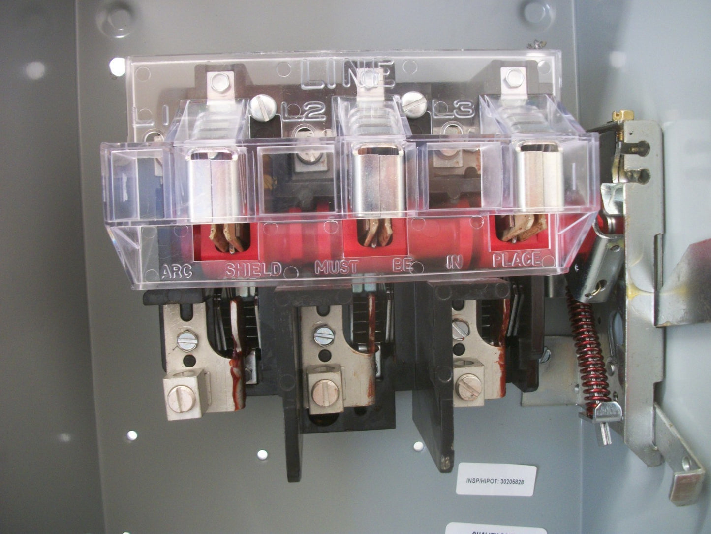 GE DISCONNECT TYPE 1 THN3362 60AMP 600VOLT 3POLE NON-FUSIBLE