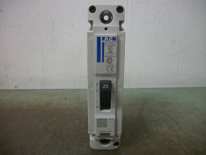 CUTLER-HAMMER PDG2 CIRCUIT BREAKER PDG21M0020TFFL 20AMP 277VOLT 1POLE