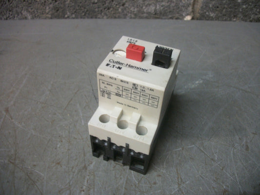 CUTLER-HAMMER MOTOR CIRCUIT BREAKER A302FN 1.0-1.6AMP