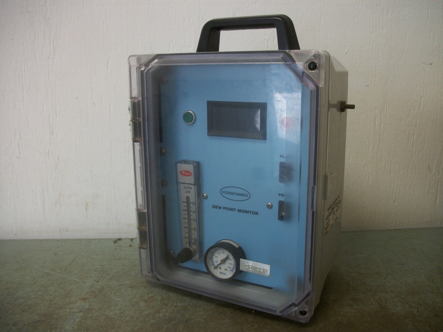 NEWPORT SCIENTIFIC HYGRODYNAMICS DEW POINT MONITOR 8092 0.1AMP 115VOLT 1PH