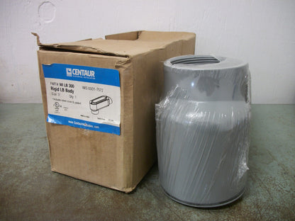 CENTAUR 3" RIGID LB BODY CONDUIT FITTING WI LB 300 NIB