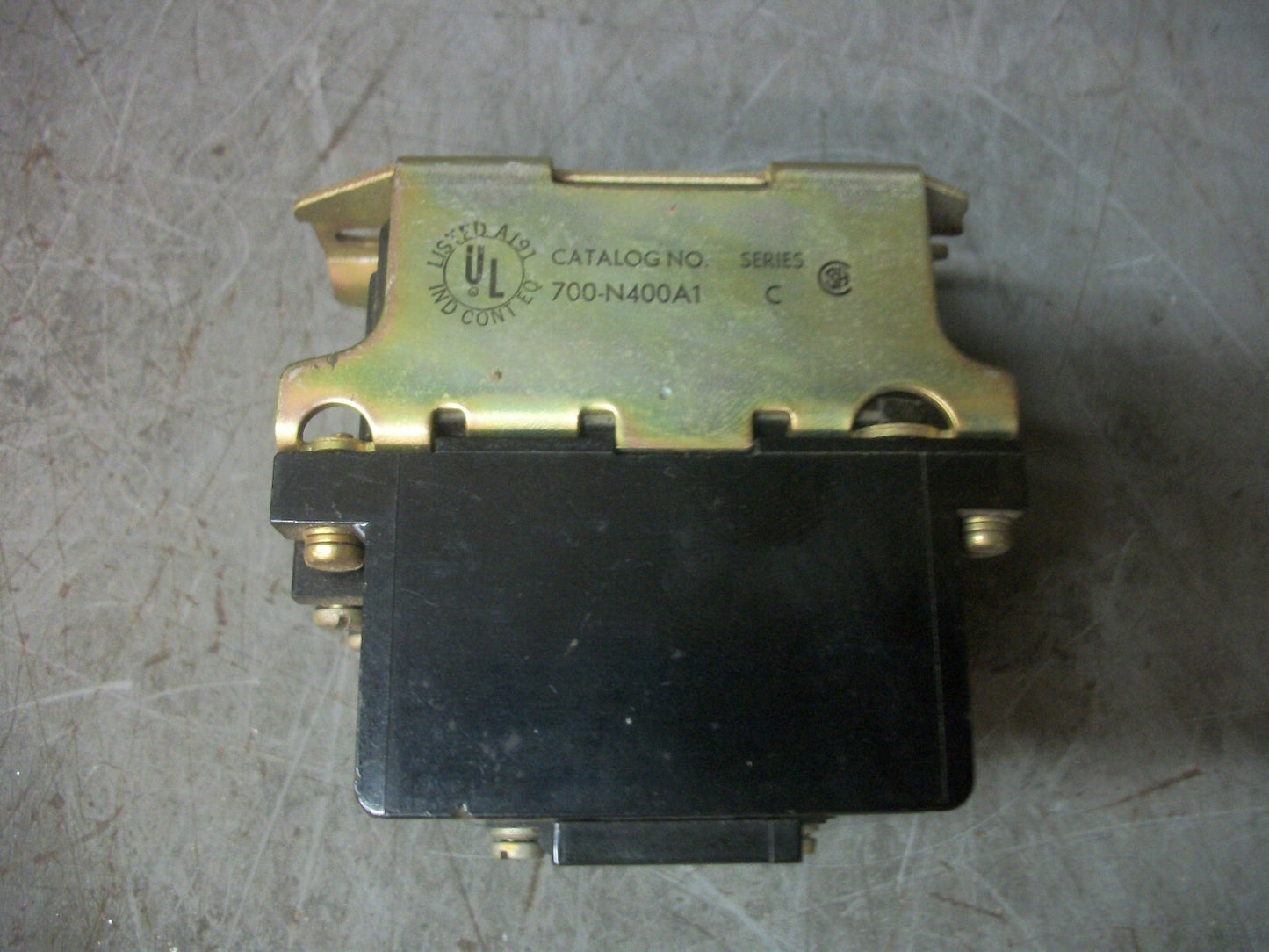 ALLEN-BRADLEY AC CONTROL RELAY 700-P400A1 120VCOIL