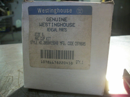 WESTINGHOUSE SIZE 5 STARTER ARC CUP KIT 2050A15G48 NIB