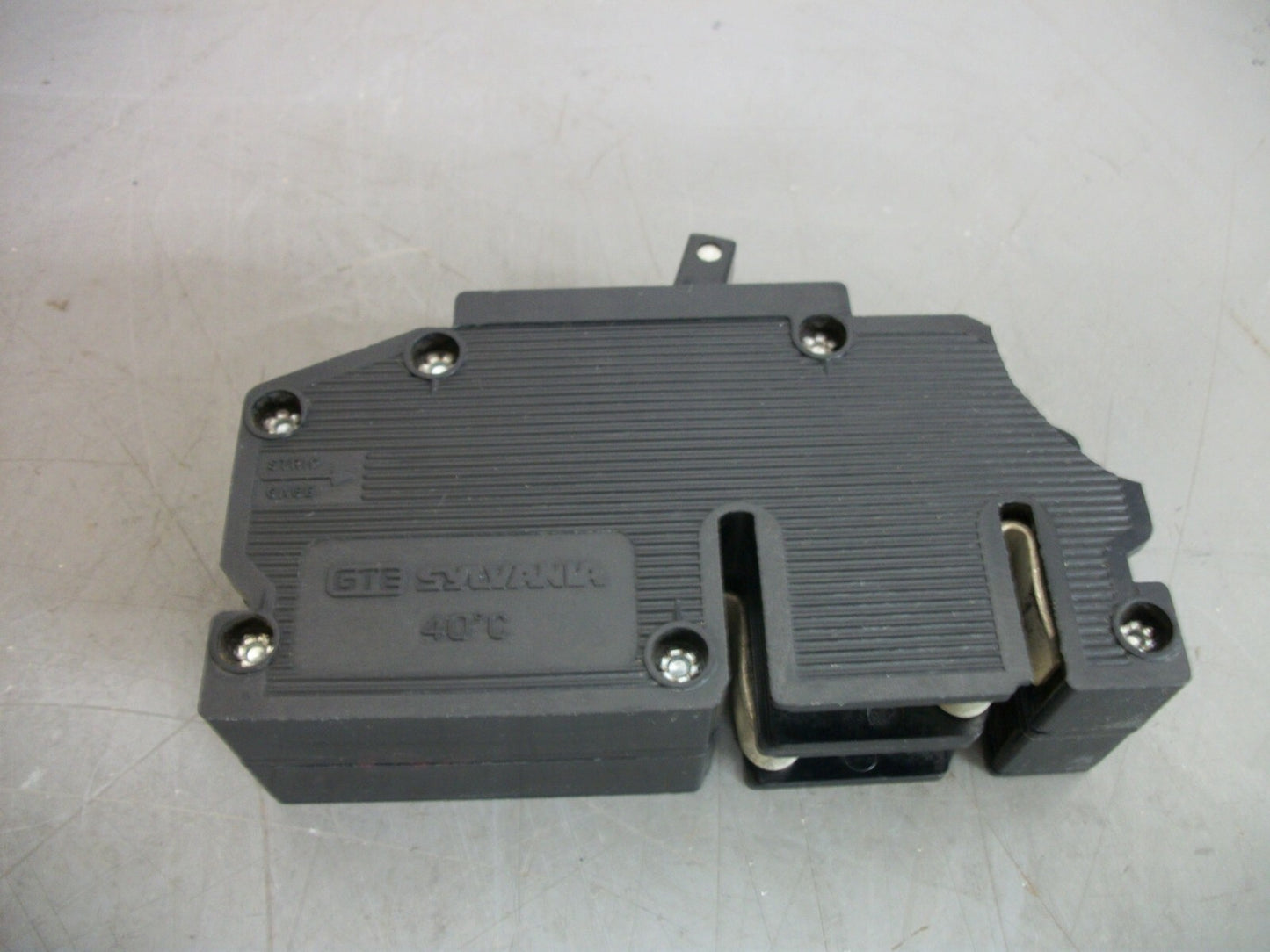 GTE SYLVANIA TYPE QC CIRCUIT BREAKER QC260 60AMP 240VOLT 2POLE CHIPPED