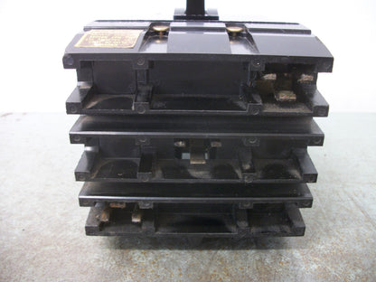 SQUARE D I-LINE FA CIRCUIT BREAKER FA36040 40AMP 600VOLT 3POLE BLACK