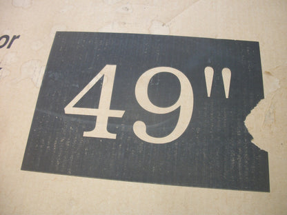 GE A-SERIES II 49" PANELBOARD SURFACE COVER DOOR AF49S NIB