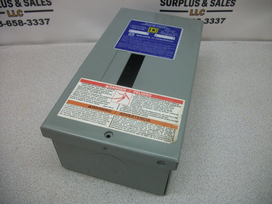 SQUARE D QO LOAD CENTER QO24L70S 70AMP 240VOLT 1PH