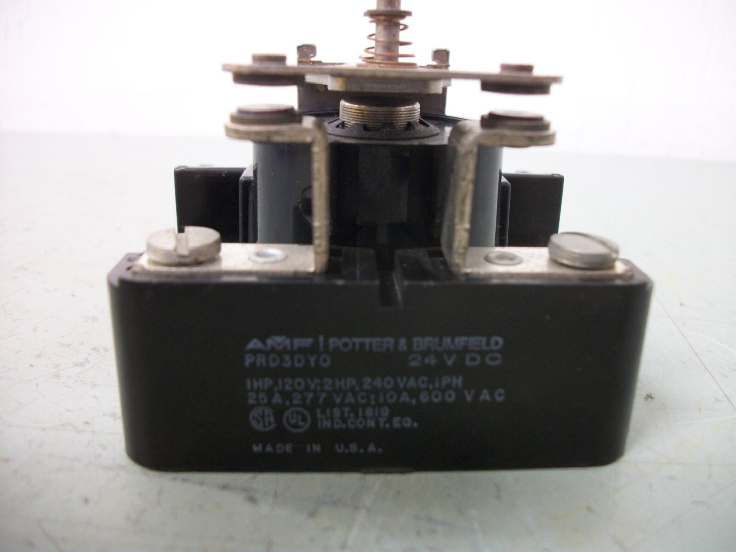 POTTER & BRUMFIELD RELAY PRD3DY0 24VCOIL 10AMP 600VOLT