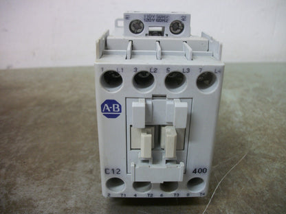 ALLEN-BRADLEY CONTACTOR 100-C12*400 25AMP 120VCOIL 3PH 600V 10HP