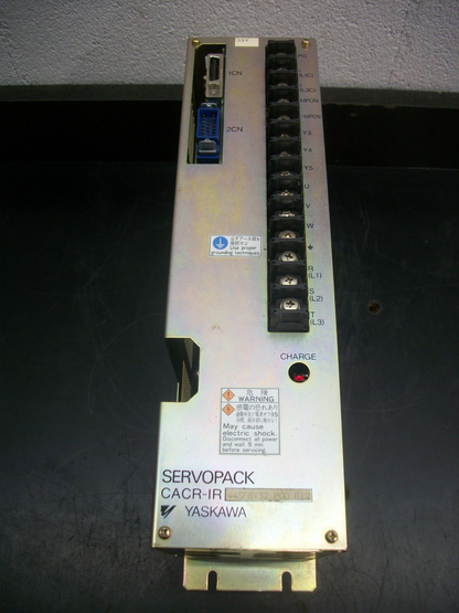 YASKAWA SERVOPACK 5.9HP SERVO DRIVE CACR-IR44SFBY32 230VOLT 3PH 33AMP