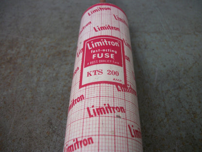 BUSSMANN LIMITRON FAST-ACTING FUSE KTS200 200AMP 600VOLT