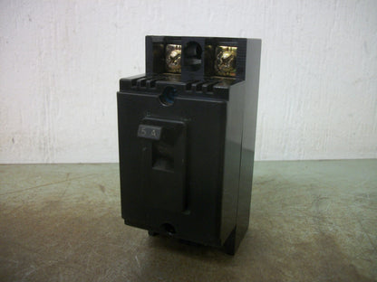 MITSUBISHI NO-FUSE CIRCUIT BREAKER NF30-CB 5AMP 250VOLT 2POLE