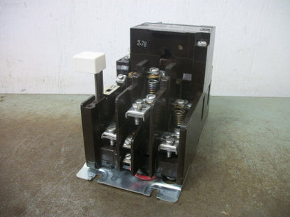 CUTLER-HAMMER SIZE 1 MOTOR STARTER A10CN0 27AMP 120VCOIL 3PH 600V 10HP