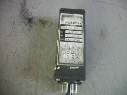 AGASTAT TIMING RELAY 2112-D-38MH 12VDC 5-120SEC NIB