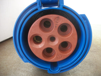 MENNEKES PIN & SLEEVE CONNECTOR ME560C9W 60AMP 120/208VOLT 4P 5W NIB