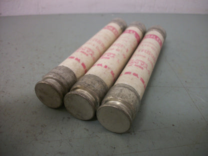 GOULD SHAWMUT LOT OF 3 TRI-ONIC FUSES TRS9R 9AMP 600VOLT
