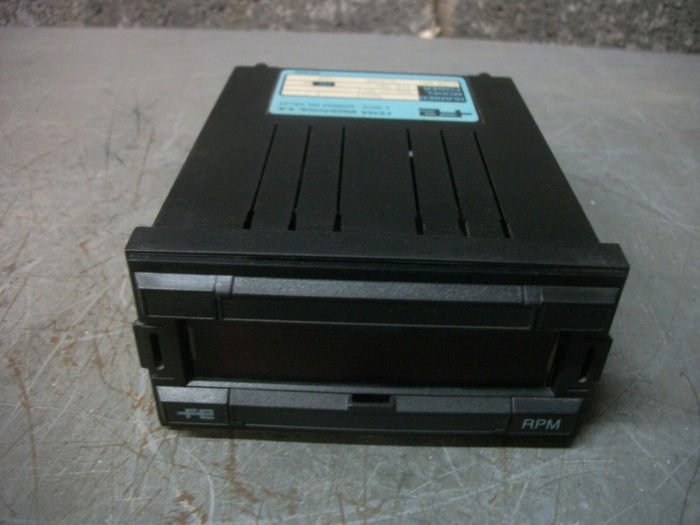 FEMA ELECTRONICA 96447 RPM DIGITAL LED PANEL METER MAG-45-30-1