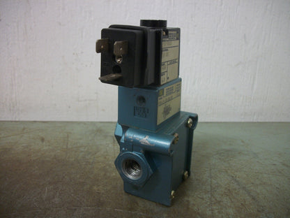 MAC 3-WAY SOLENOID VALVE 55B-11-PI-501JD 150PSI 24VDC 6W