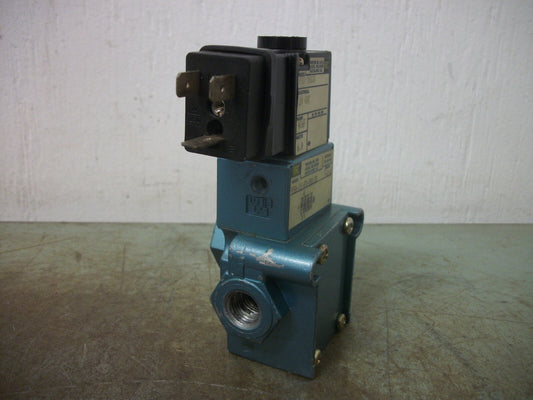 MAC 3-WAY SOLENOID VALVE 55B-11-PI-501JD 150PSI 24VDC 6W