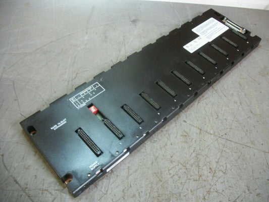 GE FANUC 10-SLOT EXPANSION EMI ENHANCED PLC BASE IC693CHS392G