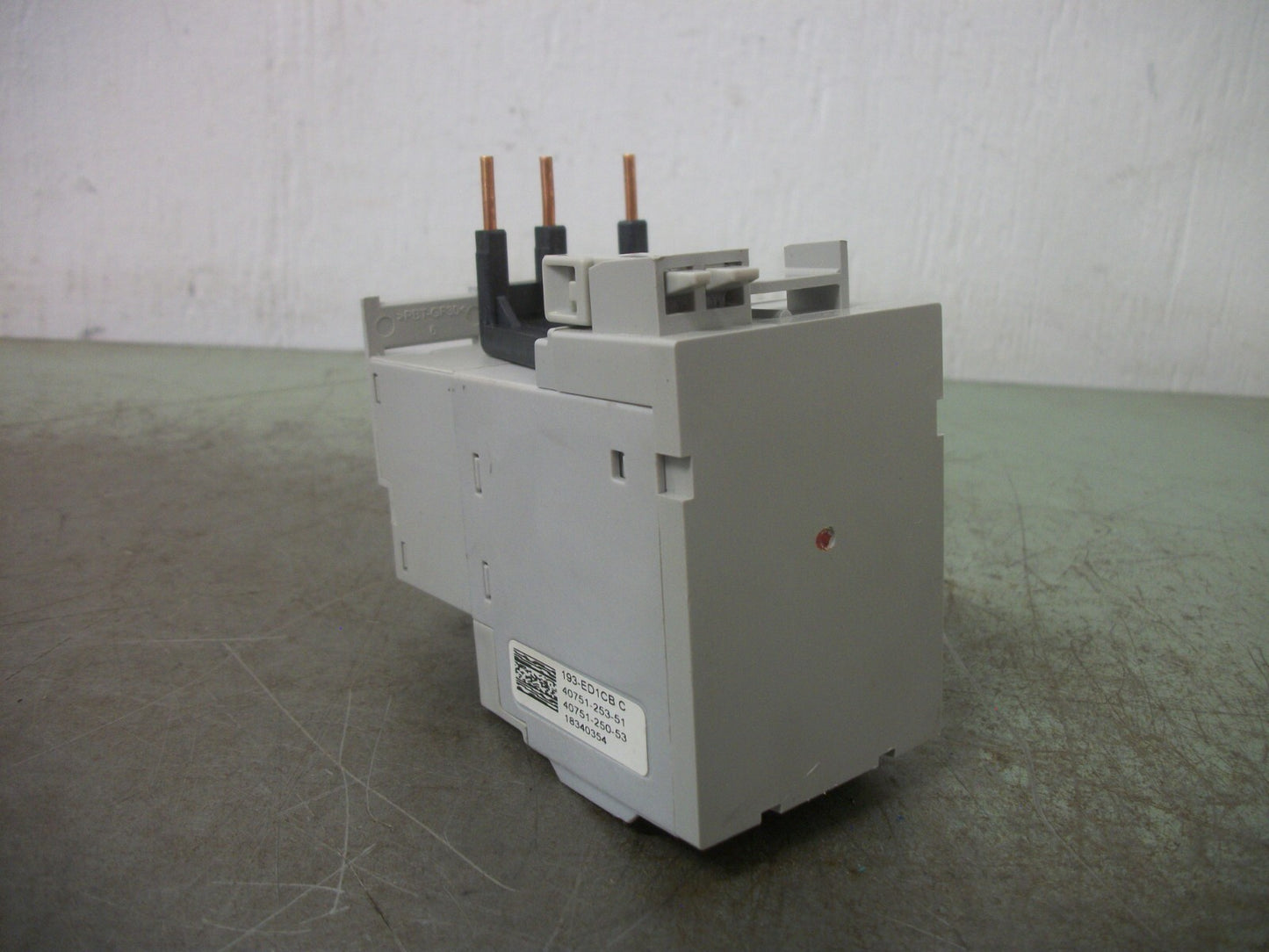 ALLEN-BRADLEY E1 PLUS THERMAL OVERLOAD RELAY 193-ED1CB 1.0-5.0AMP