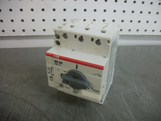 ABB MINI CIRCUIT BREAKER MS 325 1.0-1.6AMP 690VOLT 3POLE
