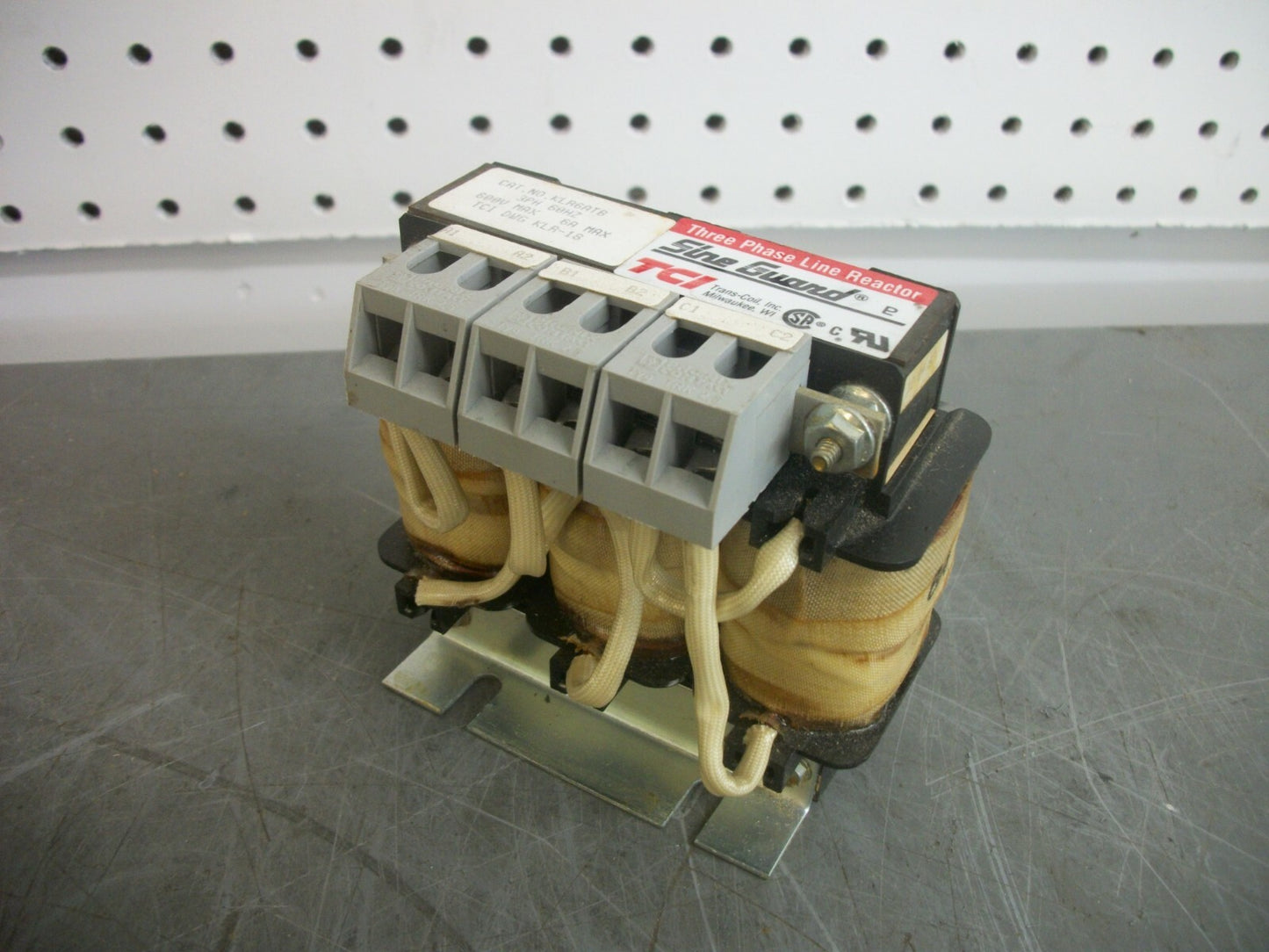 TCI SINE GUARD 3PH LINE REACTOR KLA6ATB 600VOLT 6AMP